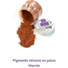 Pigmento mineral en polvo Marron
